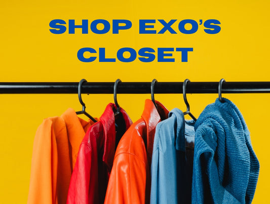 Shop Exo's Closet September 24th 9:00 am-1:00 pm