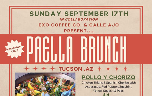 September 17th Paella Brunch with Calle Ajo