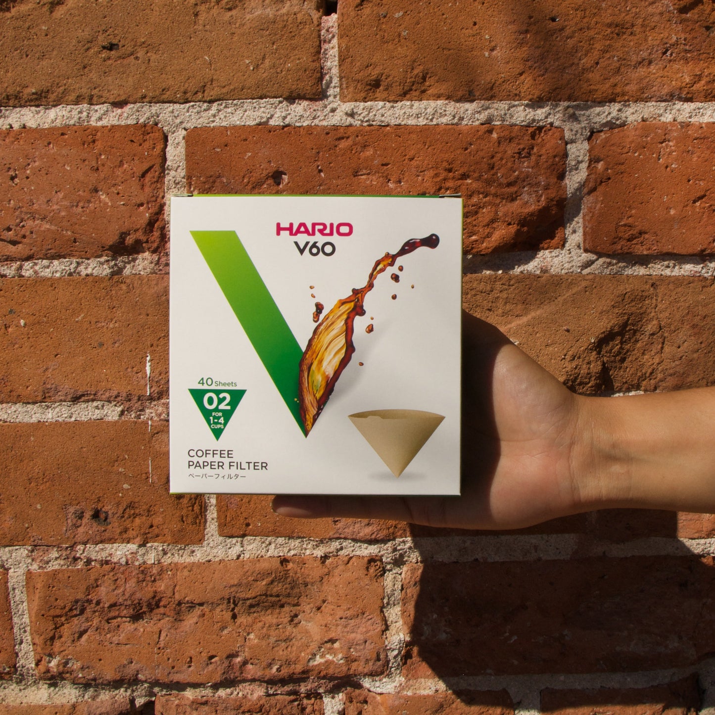 V60 paper coffee filters